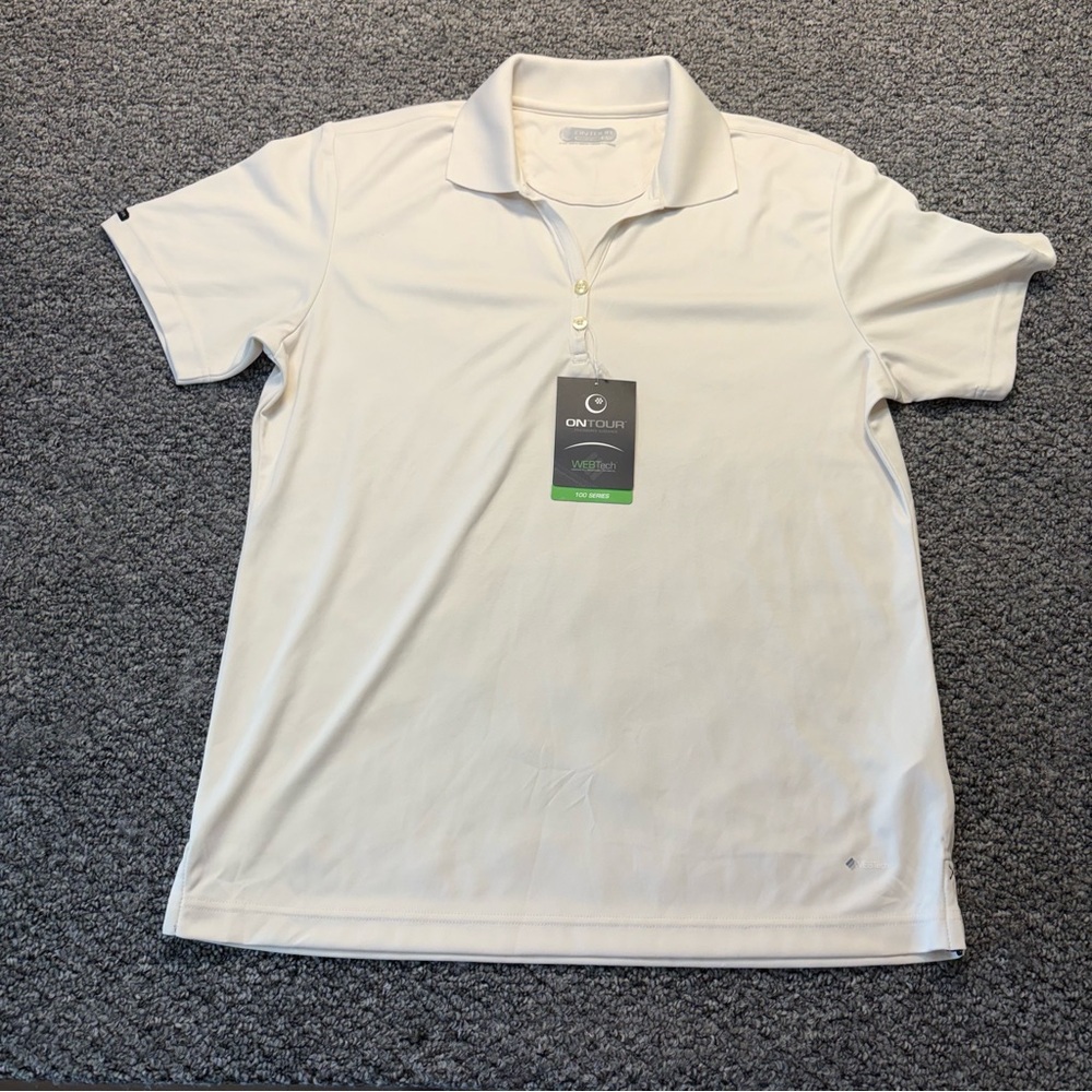 White Men's Polo Shirt